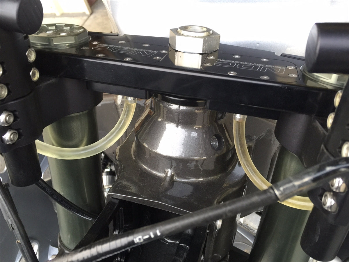 09-12 Kawasaki ZX6R Reservoir Top Triple Clamp