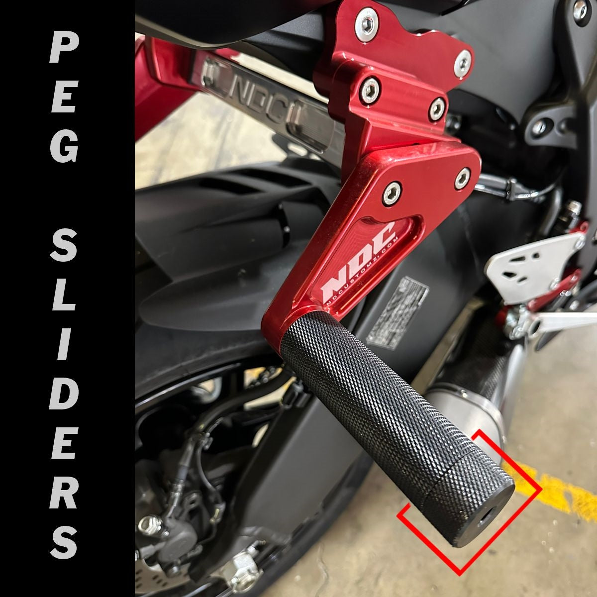 This is for 2 subcage pegs sliders only