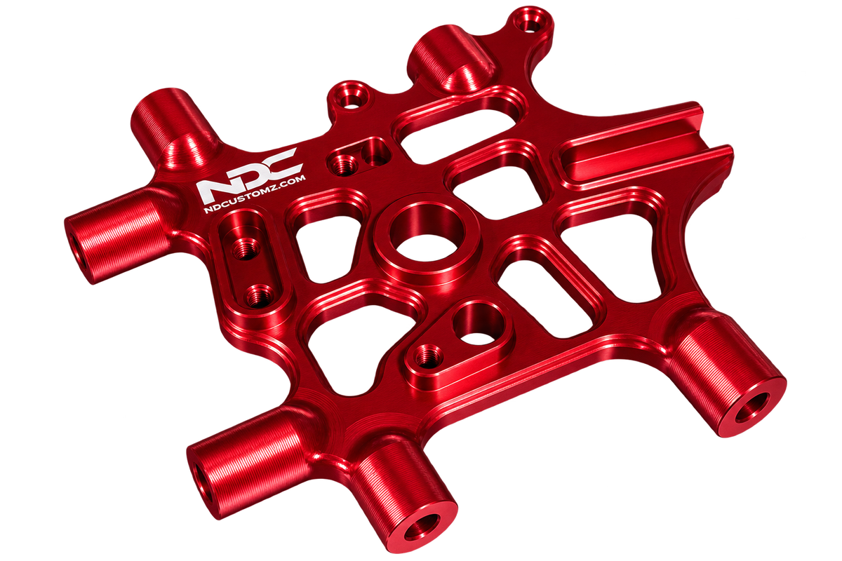 NDC V2 296mm-310mm Triple Caliper Bracket – 2005–2026 Kawasaki